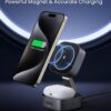 UGREEN 35278 2-in-1 Magsafe Wireless Charger with Stand - Image 3