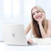 Suitable for  MacBook Pro 16 inch Case 2023 2022 2021 M2 A2780 A2485 M1 Pro/Max Hard Shell Case Keyboard Cover White - Image 8