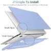 Suitable for  MacBook Pro 16 inch Case 2023 2022 2021 M2 A2780 A2485 M1 Pro/Max Hard Shell Case Keyboard Cover - Image 4