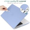 Suitable for  MacBook Pro 16 inch Case 2023 2022 2021 M2 A2780 A2485 M1 Pro/Max Hard Shell Case Keyboard Cover - Image 6
