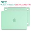 Suitable for  2023 2022 MacBook Air 13 inch case M2 Model A2681 Hard Shell Case Keyboard Cover Green - Image 5